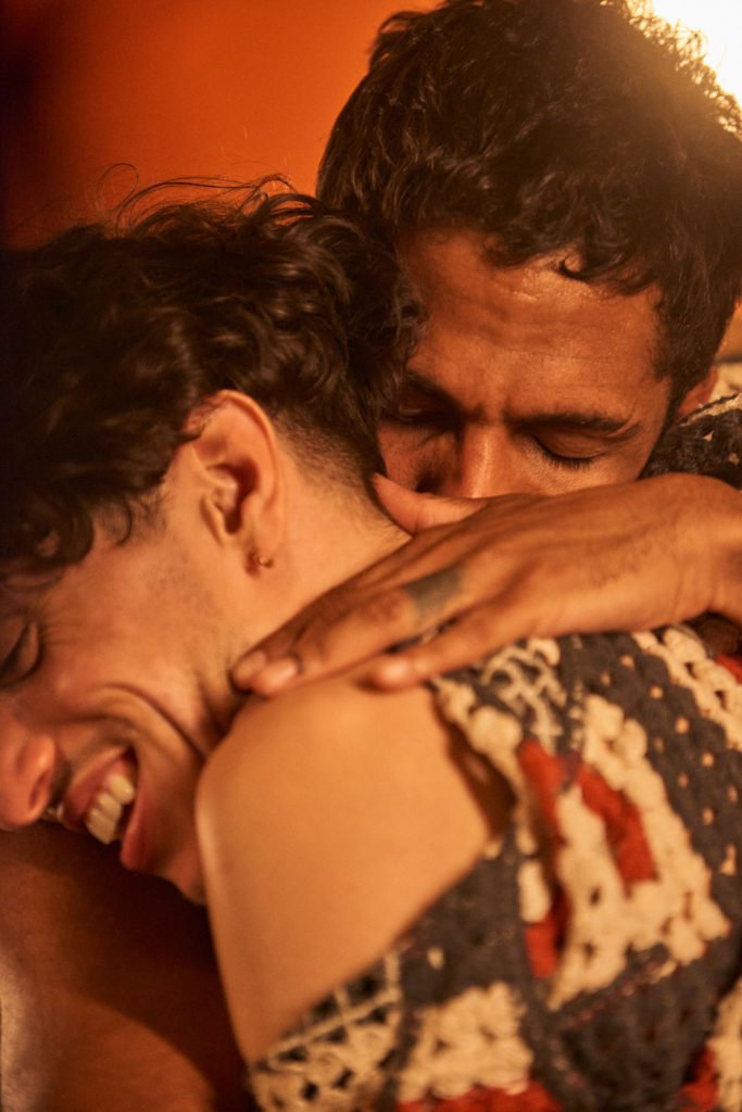 gay intimacy film exploring connection between male characters